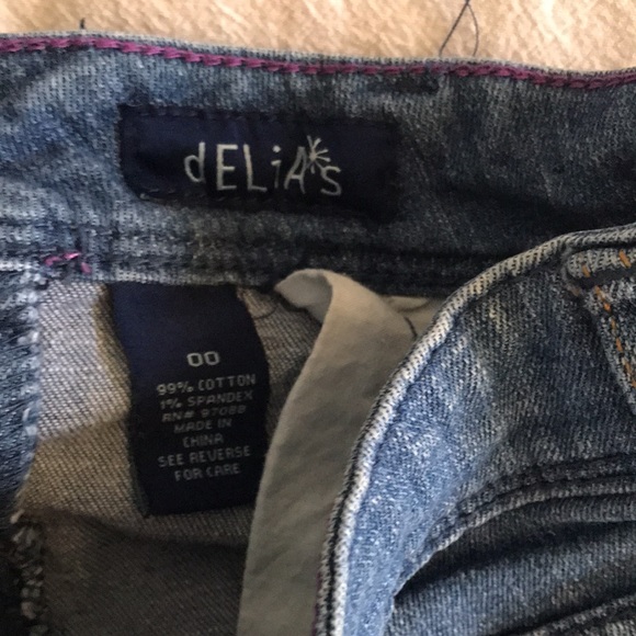 4 pairs of denim shorts sz 00 - Picture 12 of 16